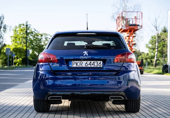 Peugeot 308 cena 62000 przebieg: 135500, rok produkcji 2019 z Krotoszyn małe 379